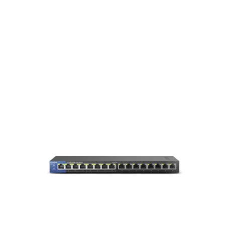 LINKSYS Switch LGS116P, 16x1000Mbps POE+ (16-Port Business Desktop Gigabit PoE+ Switch)