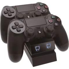   VENOM PS4 Kiegészítő Dupla Töltő állomás Fekete, VS2732