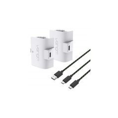   VENOM XBOX Series S/X & One Kiegészítő 2db akkumulátor (1100mAh) + 3m Töltő kábel Fehér, VS2874
