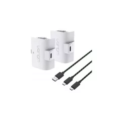   VENOM XBOX Series S/X & One Kiegészítő 2db akkumulátor (1100mAh) + 3m Töltő kábel Fehér, VS2874