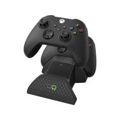   VENOM XBOX Series S/X & One Kiegészítő Dupla Töltő állomás + 2db akkumulátor Fekete, VS2881