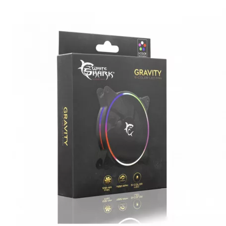 WHITE SHARK GRAVITY Ventilátor 12 cm