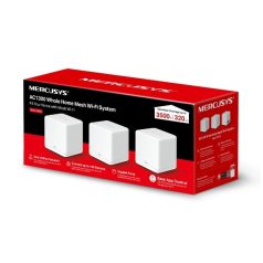   MERCUSYS Wireless Mesh Networking system AC1300 HALO H30G(3-PACK)