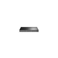   TP-LINK Switch 48x1000Mbps (48xPOE+) + 4x10Gbps SFP+ + 1konzol port, Menedzselhető, SG3452XP