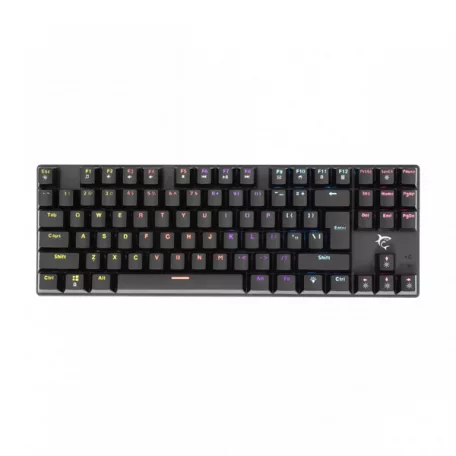 WHITE SHARK COMMANDOS mechanikus (red switch) gamer billentyűzet (magyar), fekete