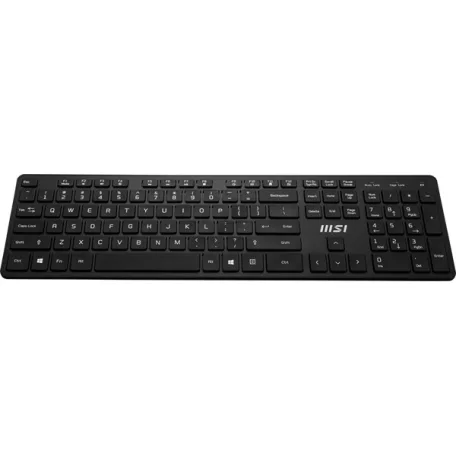 MSI ACCY Bill, RF1430  Vezetéknélküli billenytűzet + MA04W  Vezetéknélküli egér, Fekete