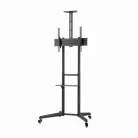 SBOX FS-401 Gurulós konzol, konferencia állvány, 32"-55", 600x400, max 50 kg