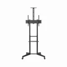 SBOX FS-401 Gurulós konzol, konferencia állvány, 32"-55", 600x400, max 50 kg