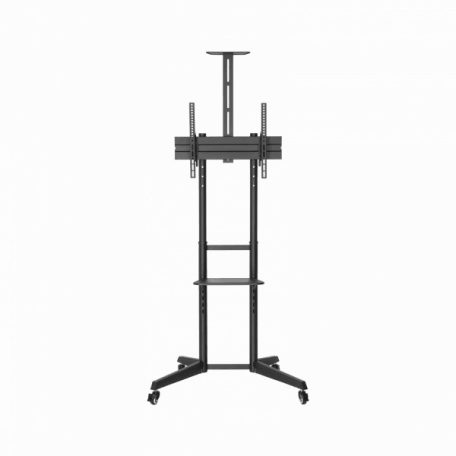 SBOX FS-401 Gurulós konzol, konferencia állvány, 32"-55", 600x400, max 50 kg