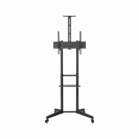 SBOX FS-401 Gurulós konzol, konferencia állvány, 32"-55", 600x400, max 50 kg
