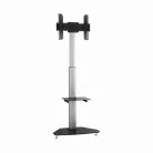 SBOX FS-500 Gurulós konzol, konferencia állvány, 37"-70", 600x400, max 40 kg