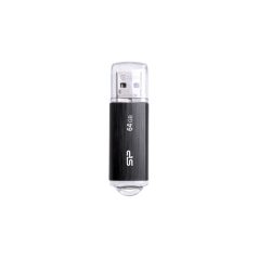 SILICON POWER Pendrive 4GB, Ultima - U02 USB 2.0, Fekete