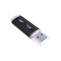   SILICON POWER Pendrive 256GB, Blaze - B02 USB 3.2 Gen 1, Fekete