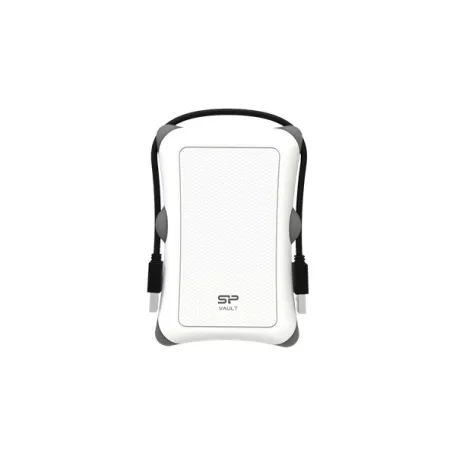 SILICON POWER 2.5" HDD USB 3.2 1TB Armor A30 ütésálló, Fehér