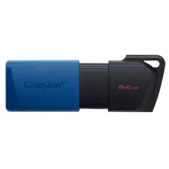   KINGSTON Pendrive 64GB DT Exodia M USB 3.2 Gen 1 (fekete-kék)