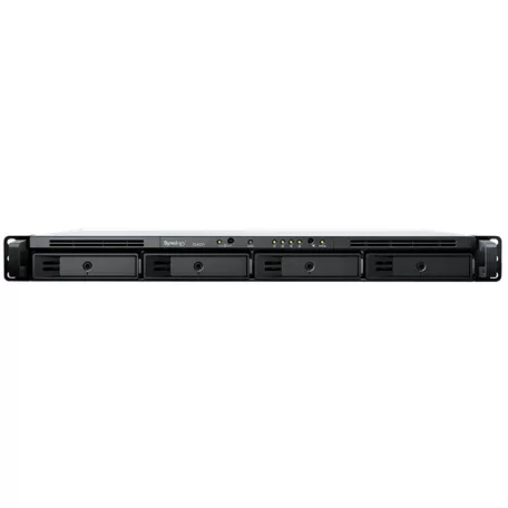 SYNOLOGY NAS 4 fiókos AMD Ryzen R1600 2x3,1GHz, 2GB DDR4 ECC, 2x1GbE, Rackes, RS422+
