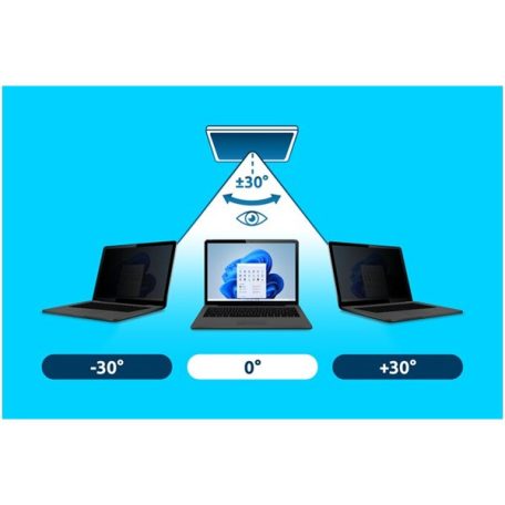KENSINGTON Monitorszűrő (2-way Removable Privacy Screen Filter for 14" Laptops 16:9)
