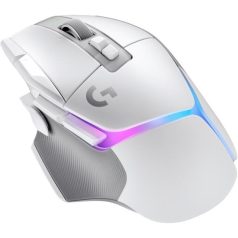   LOGITECH Egér - G502 X Plus Lightsync RGB Vezeték Nélküli Gaming, Fehér