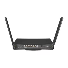   MIKROTIK Wireless Router hAP ax3 4x1000Mbps + 1x2500Mbps, Wi-Fi 6, Asztali, C53UIG+5HPAXD2HPAXD