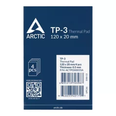 ARCTIC COOLING Hővezető lap TP-3 120x120mm, 0.5mm (4-PACK)