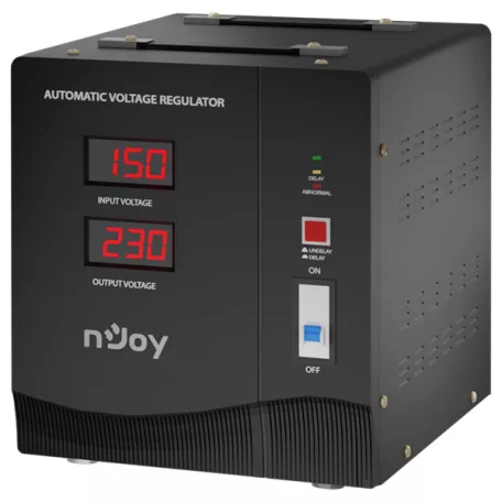 NJOY AVR (Feszültségszabályozó) Alvis 5000, Digital display, 150-270 VAC