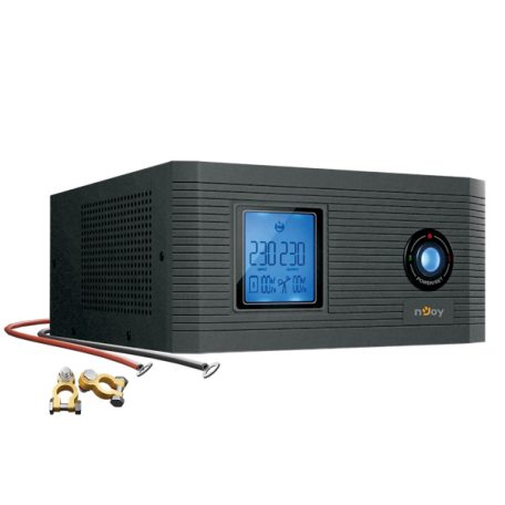 NJOY Szünetmentes Aira 1200, 1.2KVA/1KW, Line-Interactive, LCD display