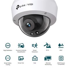   TP-LINK IP Kamera kültéri éjjellátó 2 Megapixel, 2.8mm Objektív, VIGI C220I(2.8MM)