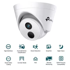   TP-LINK IP Kamera beltéri éjjellátó 2 Megapixel, 2.8mm Objektív, VIGI C420I(2.8MM)