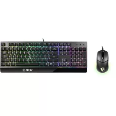   MSI ACCY VIGOR GK30 COMBO Gaming Keyboard + Optical Mouse, HUN, Black