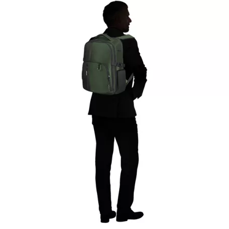 SAMSONITE Notebook hátizsák 142144-1316, BP Daytrip 15.6" (Earth Green) -BIZ2GO