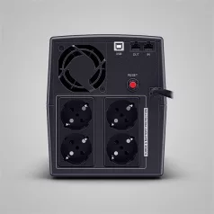   CYBERPOWER UPS UT1500EG (4 aljzat) 1500VA 900W, 230V szünetmentes tápegység LINE-INTERACTIVE