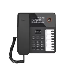 GIGASET Telefon DESK 600 telefon, fekete