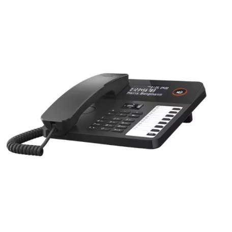 GIGASET Telefon DESK 600 telefon, fekete
