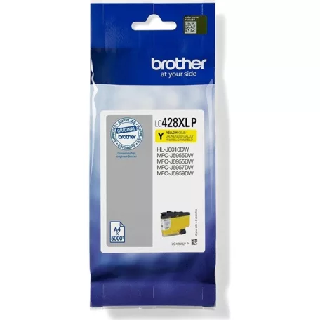 Brother patron LC428XLYP, Yellow, MFCJ5955/6955/6957