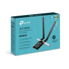   TP-LINK Wireless és Bluetooth 5.2 Adapter PCI-Express Dual Band AX1800, Archer TX20E