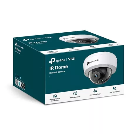 TP-LINK IP Kamera kültéri/beltéri éjjellátó 3 Megapixel, 4mm Objektív, VIGI C240I(4MM)