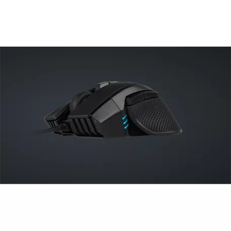 CORSAIR Vezetékes Egér Gaming, IRONCLAW RGB FPS/MOBA, 7 programozható gomb, RGB Világítás, 18000dpi, fekete