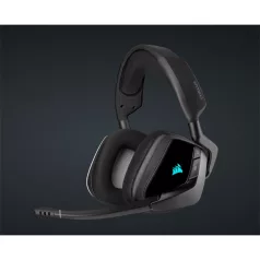   CORSAIR Vezeték Nélküli Headset, VOID RGB ELITE Wireless Premium Gaming, 7.1 Hangzás, RGB, fekete