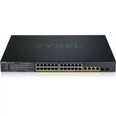   ZYXEL Switch 24-port 2.5GbE Smart Managed Layer 2 PoE 700W 22xPoE+/8xPoE++ Switch with 4 10GbE and, XMG1930-30HP-ZZ0101F