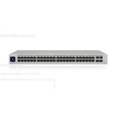   UBiQUiTi Switch 48x1000Mbps (32xPOE+) + 4x1000Mbps SFP, Menedzselhető, Rackes - USW-48-POE