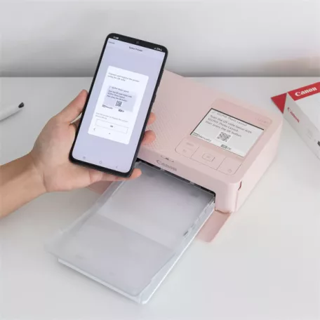 CANON Hőszublimációs fotónyomtató SELPHY CP1500, USB/WiFi/SD,  300x300 dpi, 3.2" LCD, Pink