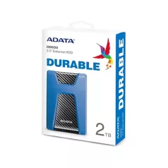 ADATA 2.5" HDD USB 3.1 2TB HD650 ütésálló, Kék
