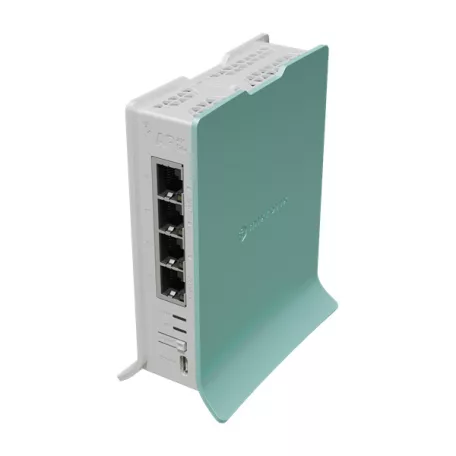 MIKROTIK Wireless Router hAP ax lite 4x1000Mbps, Wi-Fi 6, Asztali, L41G-2AXD