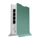 MIKROTIK Wireless Router hAP ax lite 4x1000Mbps, Wi-Fi 6, Asztali, L41G-2AXD