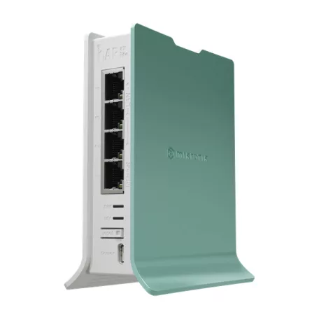 MIKROTIK Wireless Router hAP ax lite 4x1000Mbps, Wi-Fi 6, Asztali, L41G-2AXD