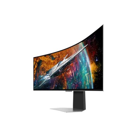 SAMSUNG Ívelt Gaming 240Hz OLED monitor 49" G95SC, 5120x1440, 32:9, 250cd/m2, 0.03ms, HDMI/DP/USB/WiFi/BT, hangszóró