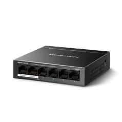   MERCUSYS Switch 6x100Mbps(4xPOE+), Fémházas Asztali, MS106LP