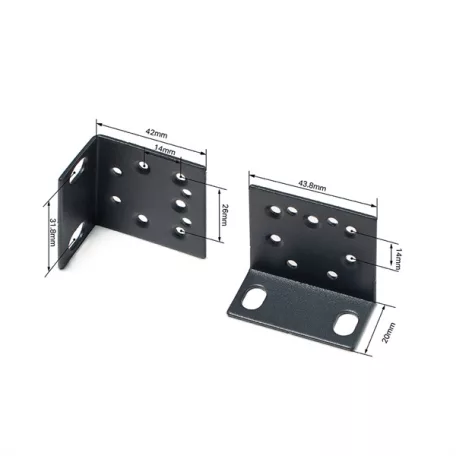 TP-LINK Kiegészítő - Rack Mount Kit 19-inch (22x43.8x15mm), RACKMOUNT KIT-19