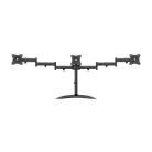 MULTIBRACKETS Asztali állvány (3 képernyős rögzítőkar), M Deskstand Basic Triple (15-27", max.VESA: 100x100 mm, 6 kg)