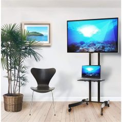   TECHLY ICA-TR23 gurulós padlóállvány 32-70" LCD kijelzőhöz